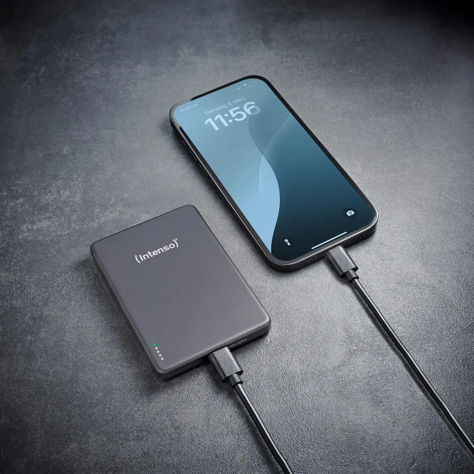 Зовнішній акумулятор USB 5000MAH MAG GREY MW5000 7344024 INTENSO UA