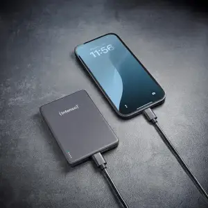 Внешний аккумулятор USB 5000MAH MAG GREY MW5000 7344024 INTENSO UA