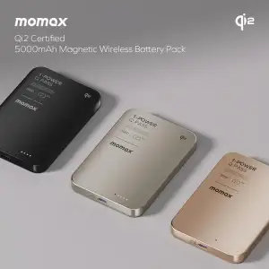 Зовнішній акумулятор WRL 5000MAH SANDSTONE IP129Q2L2 MOMAX UA