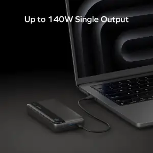Зовнішній акумулятор USB-C 25000MAH BLACK IP150D MOMAX UA