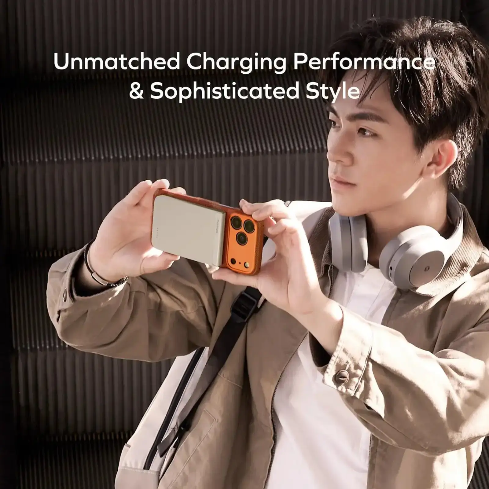 Зовнішній акумулятор WRL 10000MAH ORANGE IP162Q2M MOMAX UA