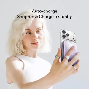 Зовнішній акумулятор WRL 5000MAH PINK IP165P MOMAX UA