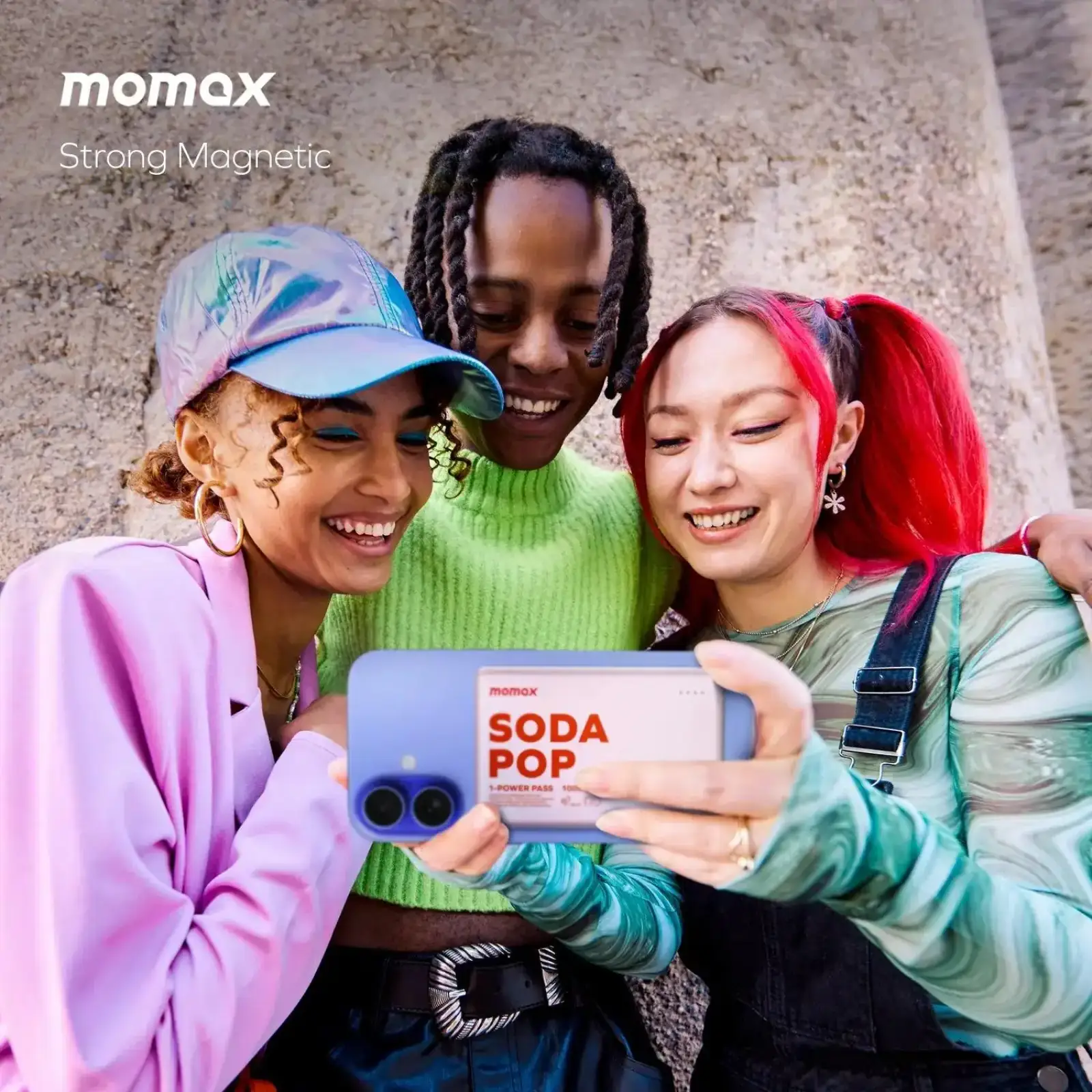 Зовнішній акумулятор WRL 10000MAH TITANIUM IP137L MOMAX (IP137L1) UA