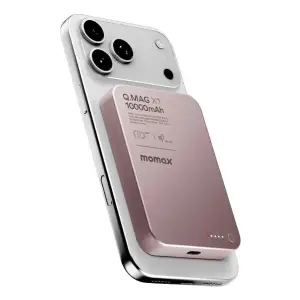 Зовнішній акумулятор WRL 10000MAH Q.MAG X1 PINK IP117AP MOMAX UA