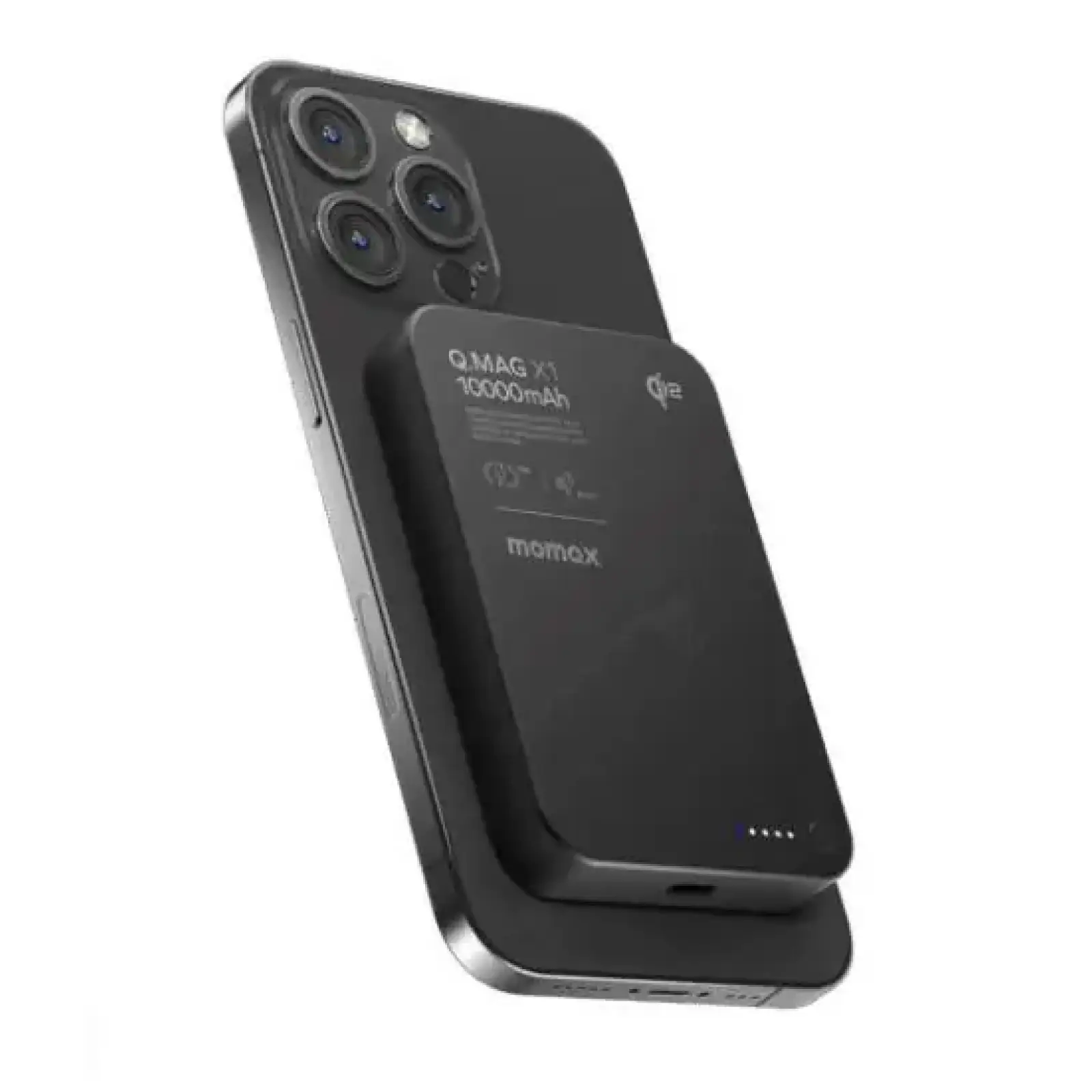 Зовнішній акумулятор WRL 10000MAH BLACK IP136Q2D MOMAX (IP136AQ2D) UA