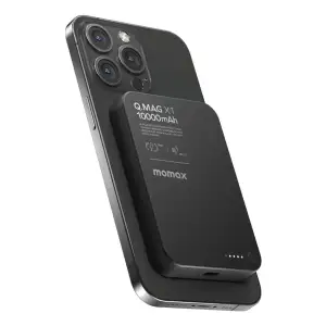 Зовнішній акумулятор WRL 10000MAH Q.MAG X1 BLACK IP117AD MOMAX UA