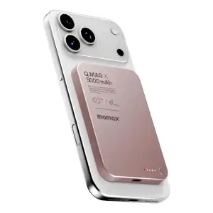 Зовнішній акумулятор WRL 5000MAH Q.MAG X PINK IP116AP MOMAX UA