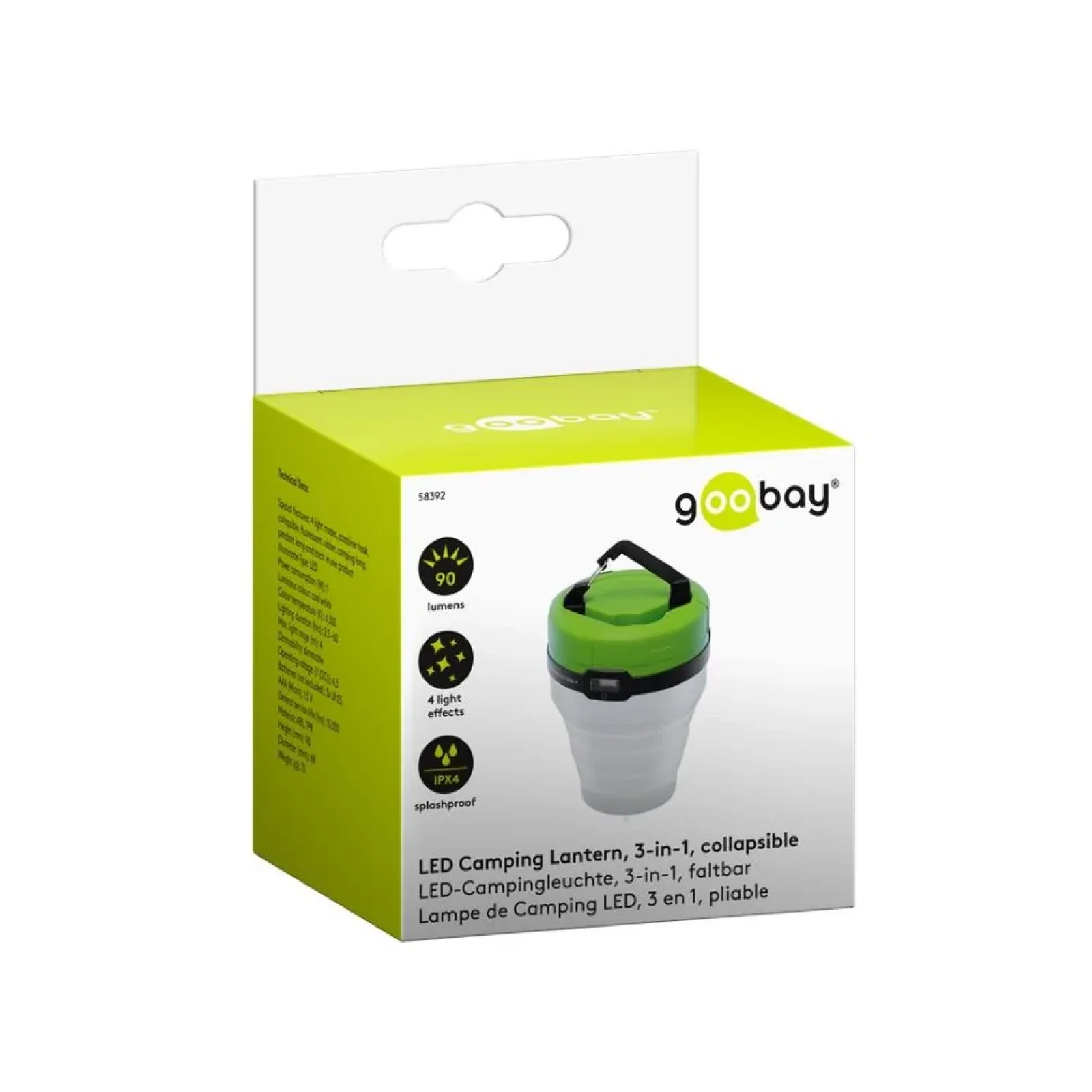 Лампа LED GREEN 58392 GOOBAY UA