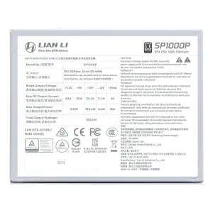 Блок живлення SFX 1000Вт LIAN LI (G9P.SP1000P.W000.EU) UA