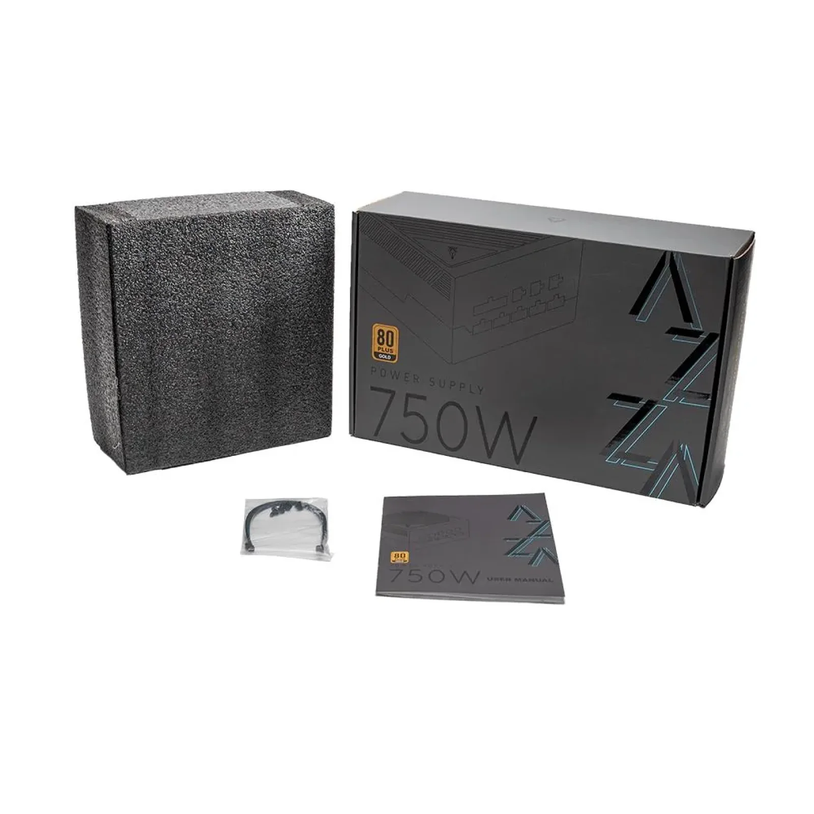 Блок питания ATX 750W PSAZ-750G AZZA UA