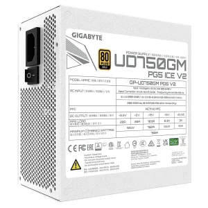 Блок живлення ATX3.1 750W GP-UD750GM PG5 ICE GIGABYTE UA