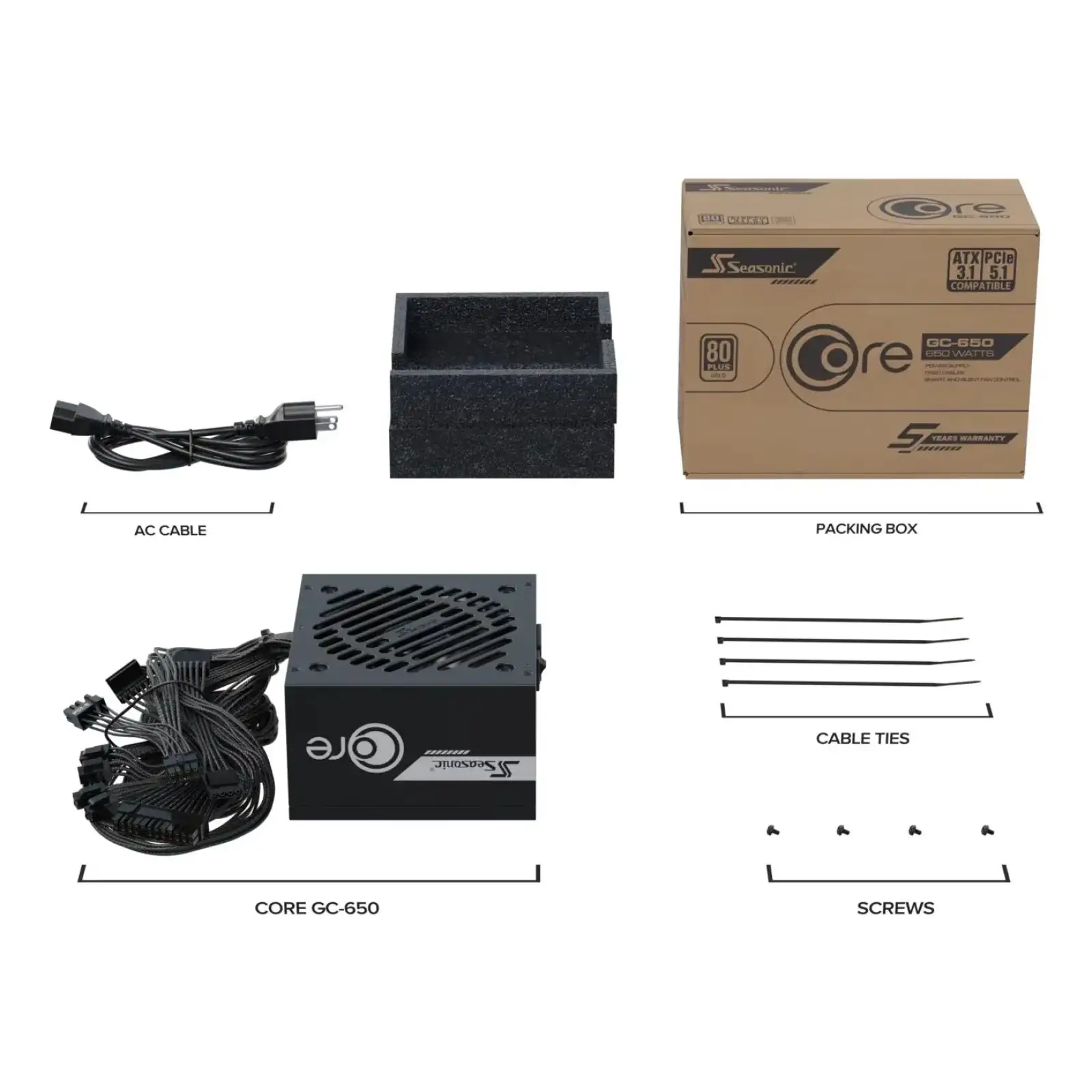 Блок живлення SeaSonic 650W G12 (GC-650) UA