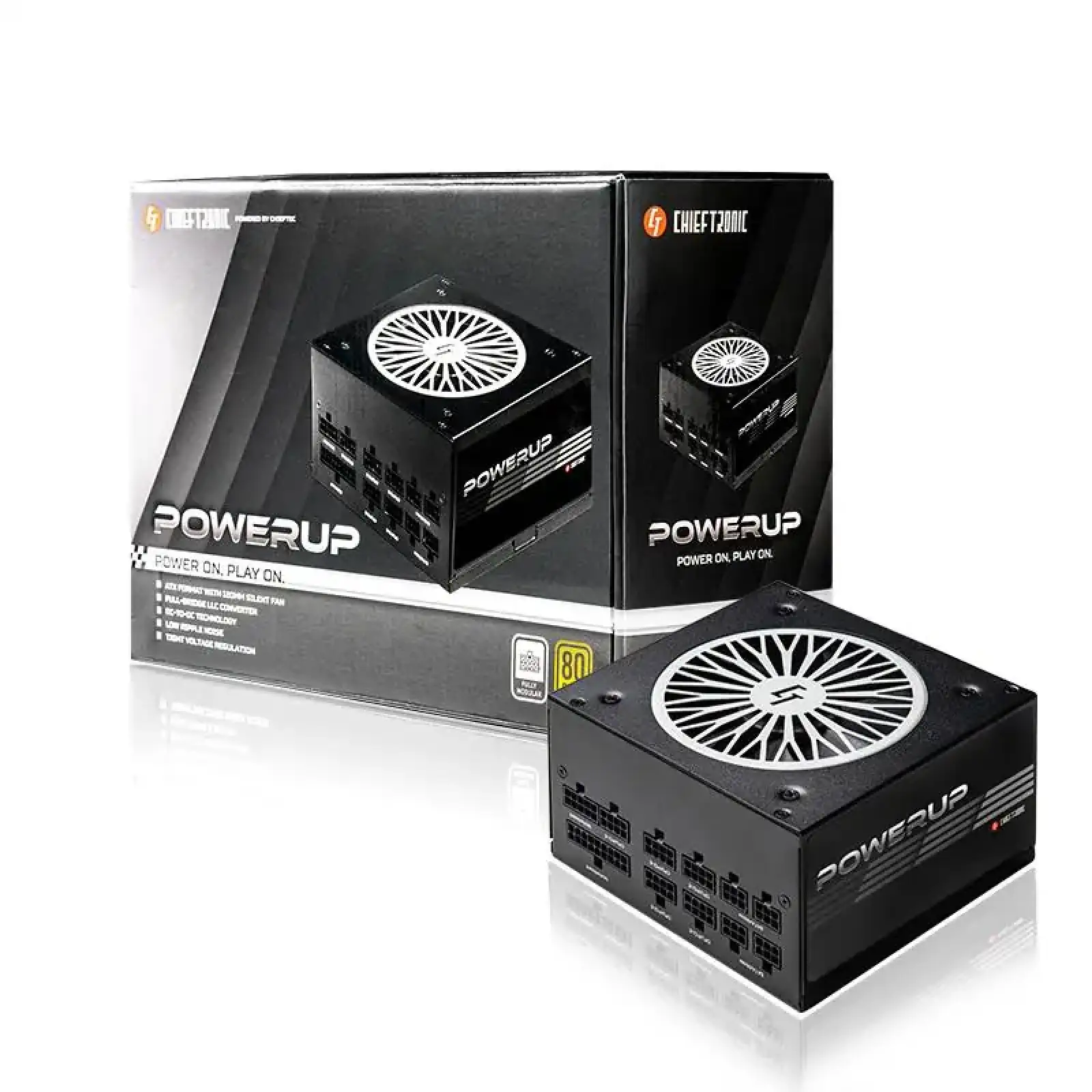 Блок живлення ATX 650W GPX-650FC CHIEFTEC UA