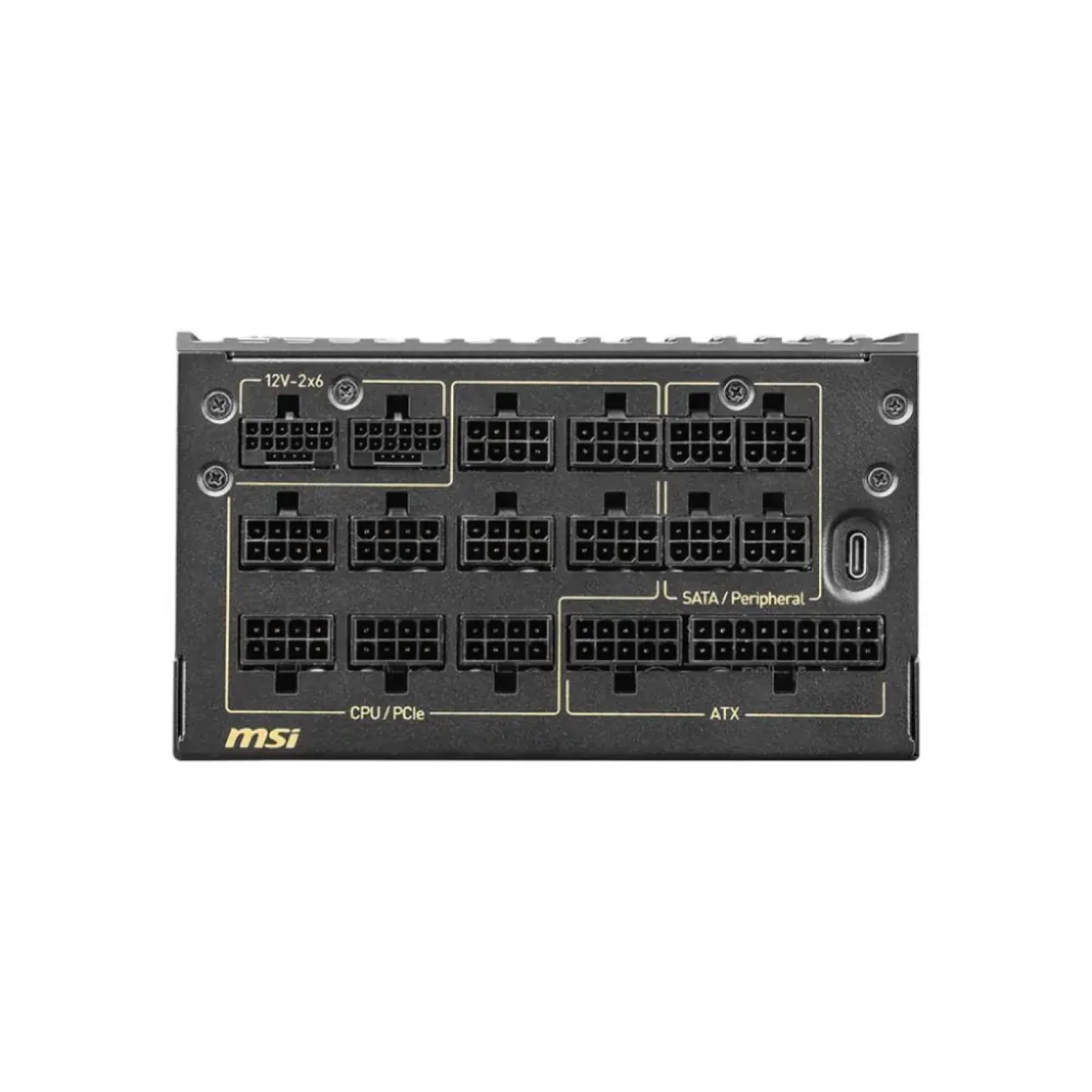 Блок живлення ATX 1600W MEG AI1600T PCIE5 MSI UA