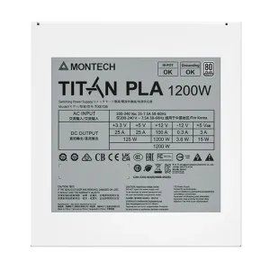 Блок живлення ATX 1200W TIX0126 TITAN PLA 1200 MONTECH UA