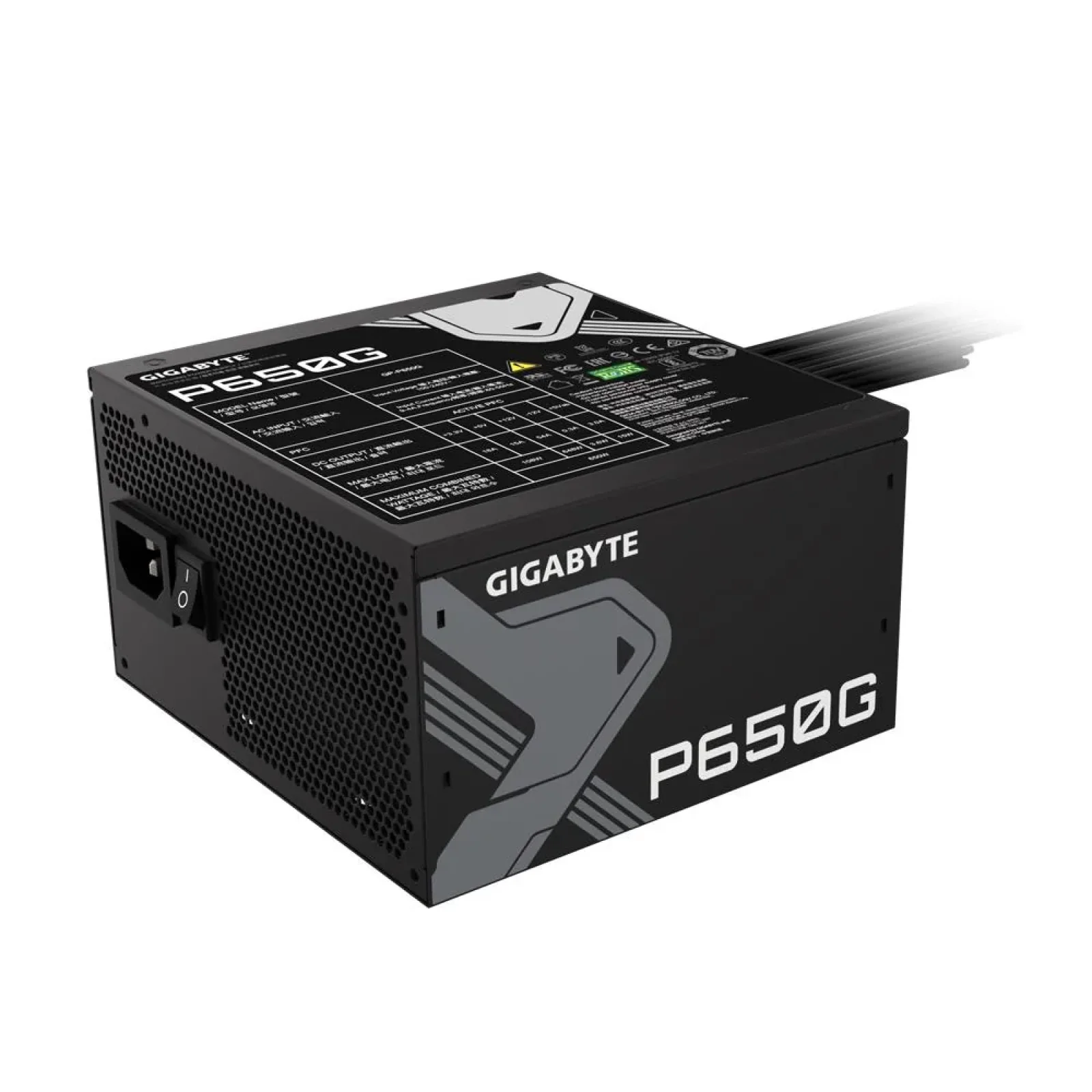 Блок питания ATX 650W GP-P650G GIGABYTE UA