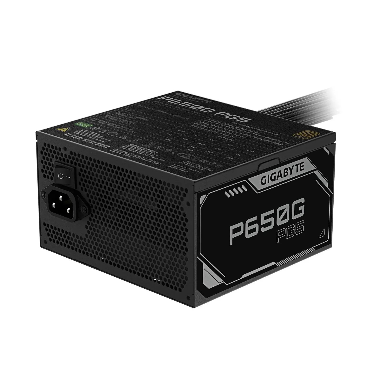 Блок живлення ATX3.1 650W GP-P650G PG5 GIGABYTE UA