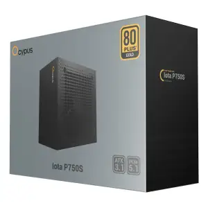 Блок живлення ATX 750W IOTA P750S OCYPUS (IOTA-P750S-GFFBK025X-EU) UA