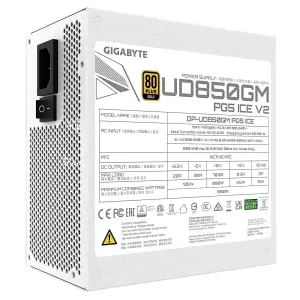 Блок живлення ATX3.1 850W GP-UD850GM PG5 ICE GIGABYTE UA
