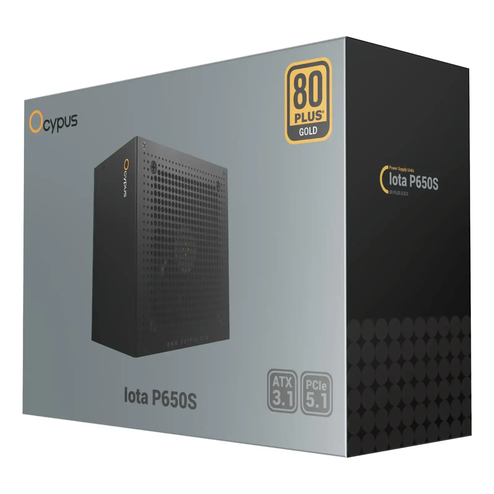 Блок живлення ATX 650W IOTA P650S OCYPUS (IOTA-P650S-GFFBK025X-EU) UA