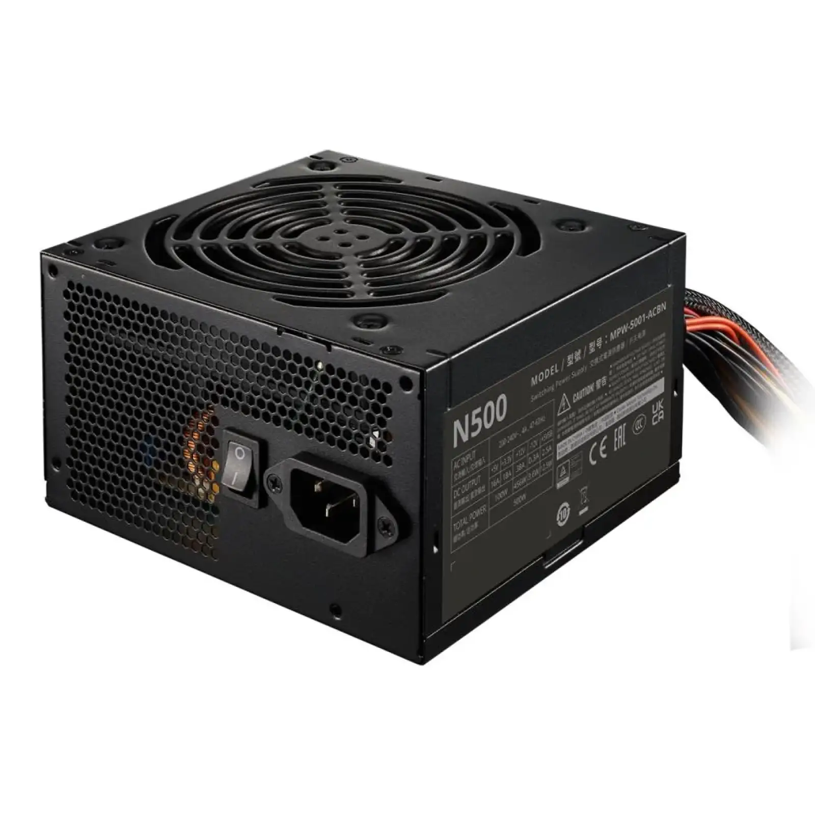 Блок живлення ATX 500W MPW-5001-ACBN-B COOLER MASTER UA