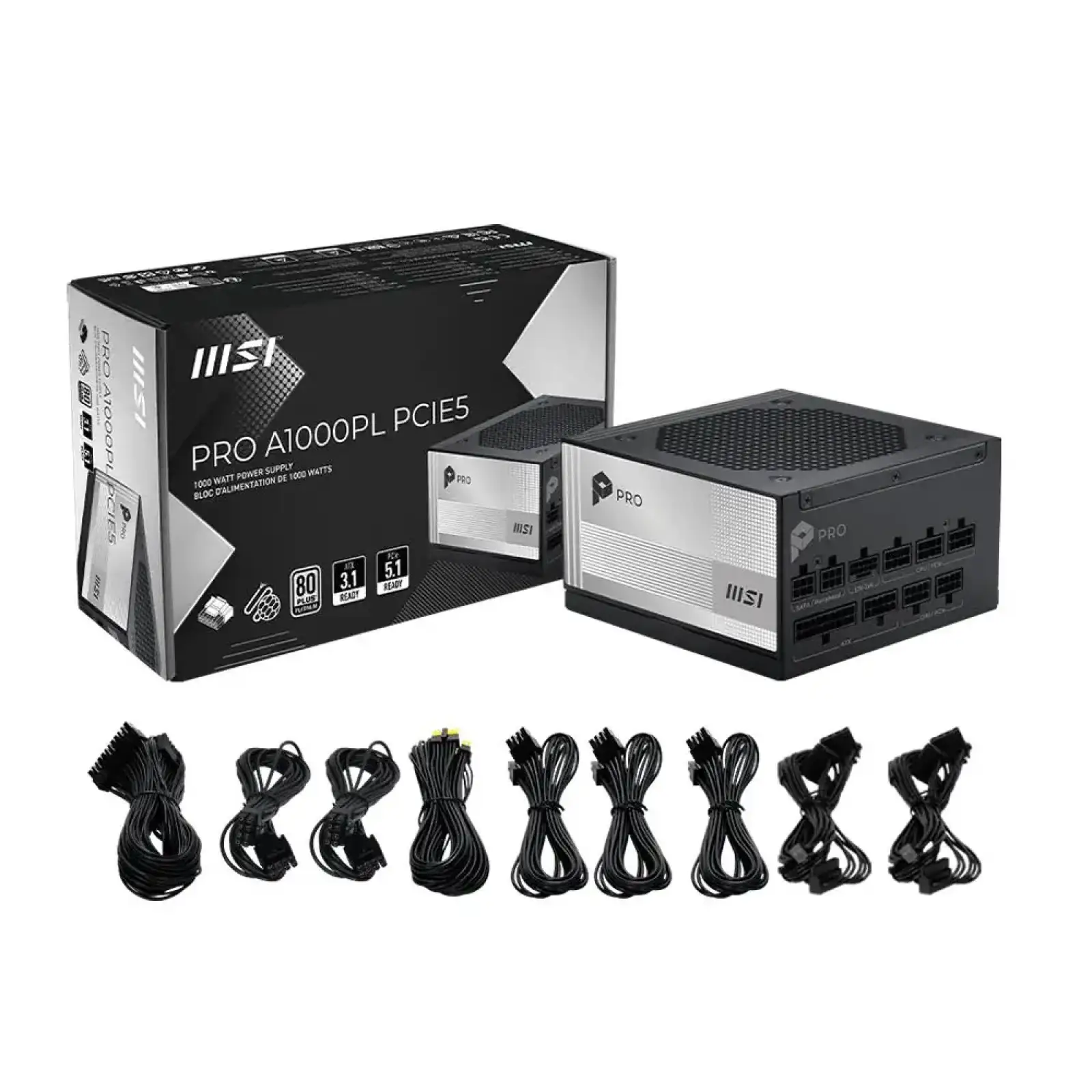 Блок живлення MSI PRO 1000W A1000PL UA