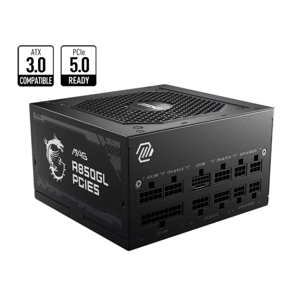 Блок питания ATX 850W MAG A850GL PCIE5 MSI UA