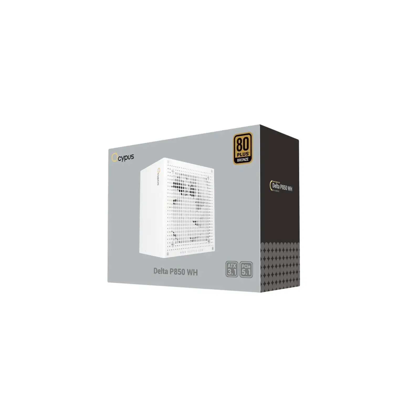 Блок живлення ATX 850W DELTA P850 OCYPUS (DELTA-P850-B1FDWH025X-EU) UA