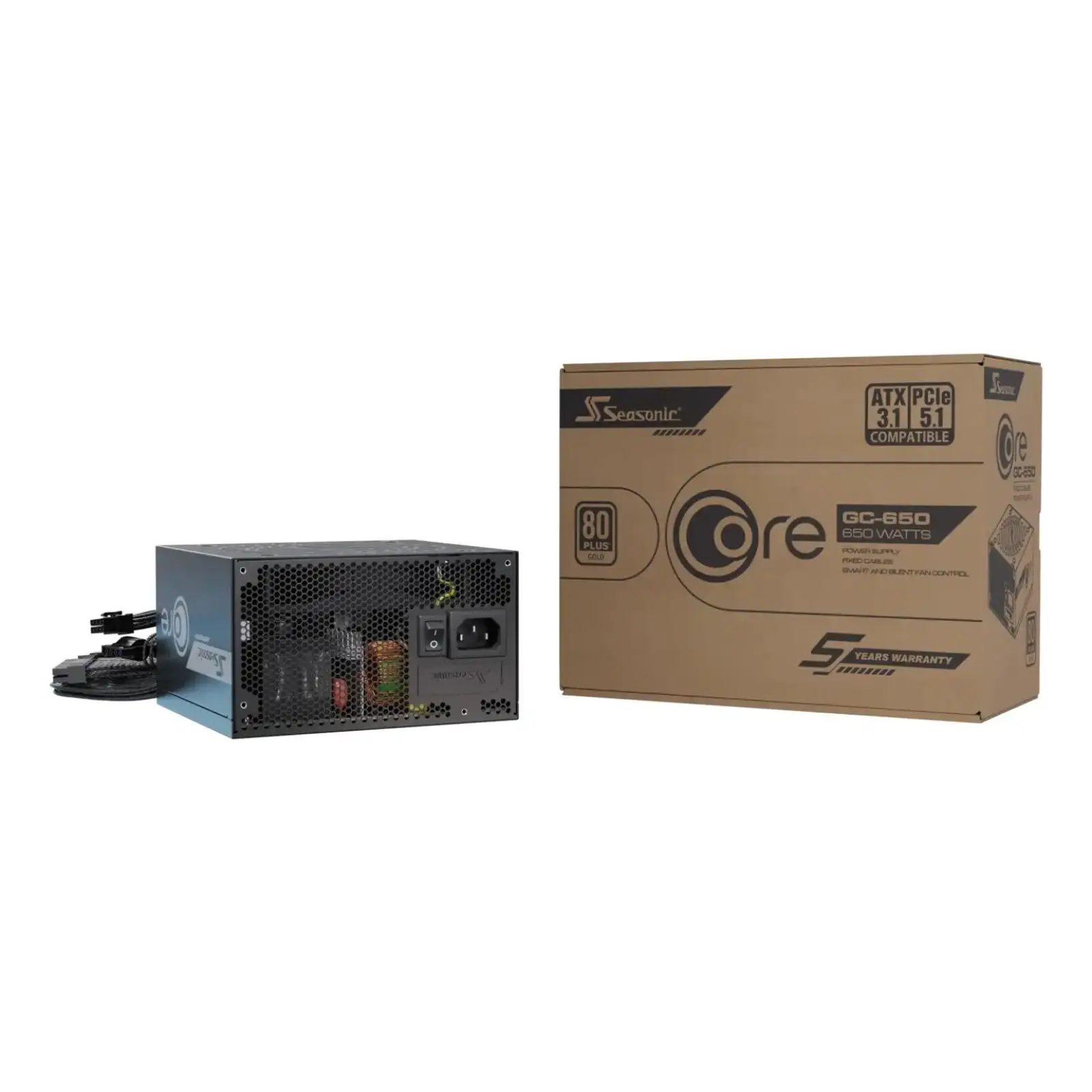 Блок живлення SeaSonic 650W G12 (GC-650) UA