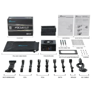 Блок питания ATX 650W FOCUS-SPX-650 SEASONIC UA