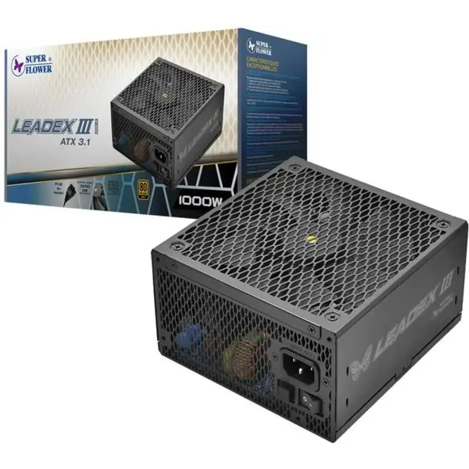 Блок живлення ATX3.1 850W LEADEX III GOLD (SF-850F14GE(GL) SUPER FLOWER UA