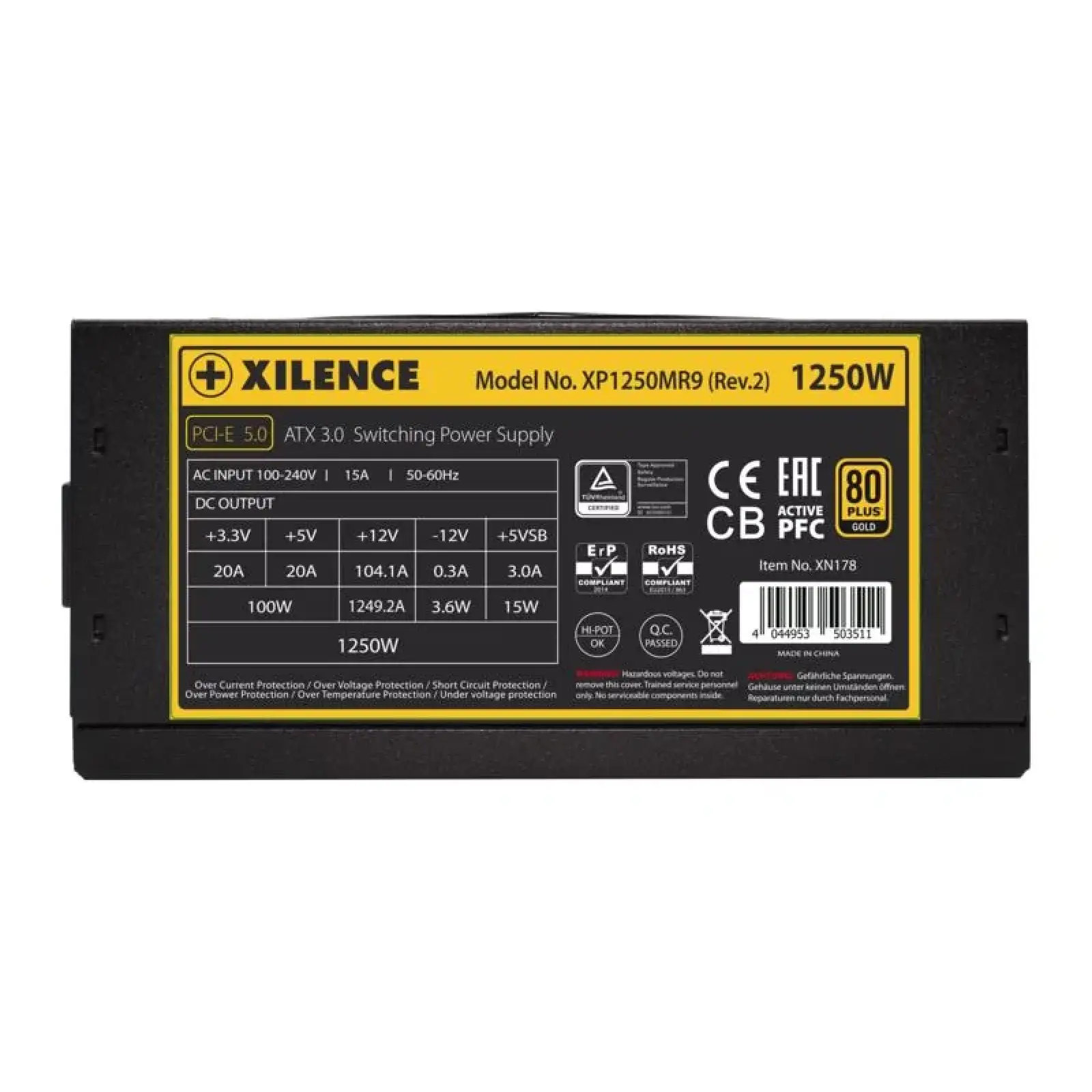 Блок живлення ATX3.0 1250W XP1250MR9.2 XILENCE UA