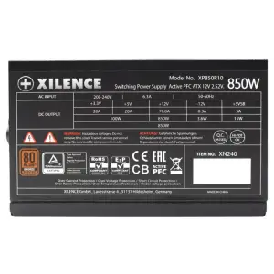 Блок живлення ATX2.4 850W XP850R10 XILENCE UA