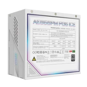 Блок питания ATX3.0 850W GP-AE850PM PG5 ICE GIGABYTE UA