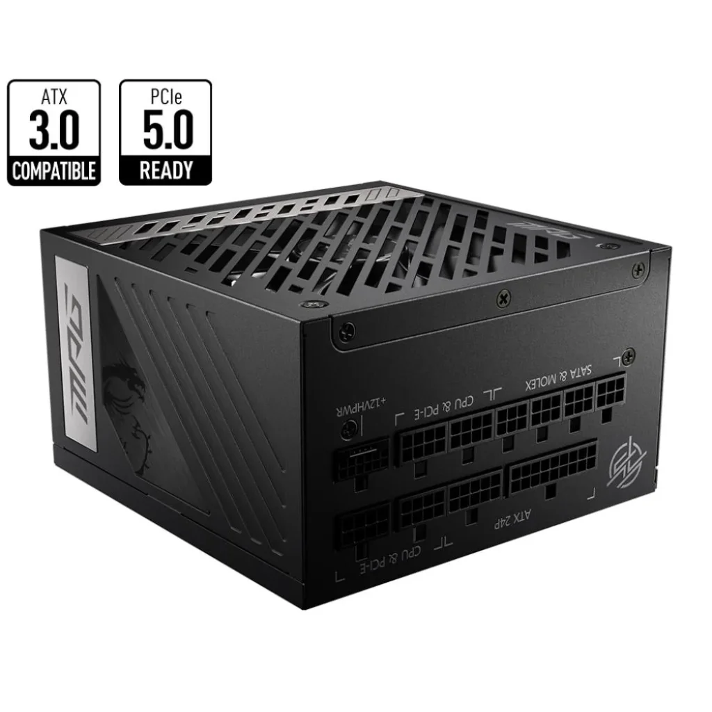 Блок живлення ATX 1000W MPG A1000G PCIE5 MSI UA