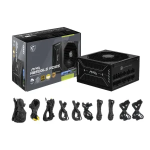 Блок живлення ATX 850W MAG A850GLS PCIE5 MSI UA