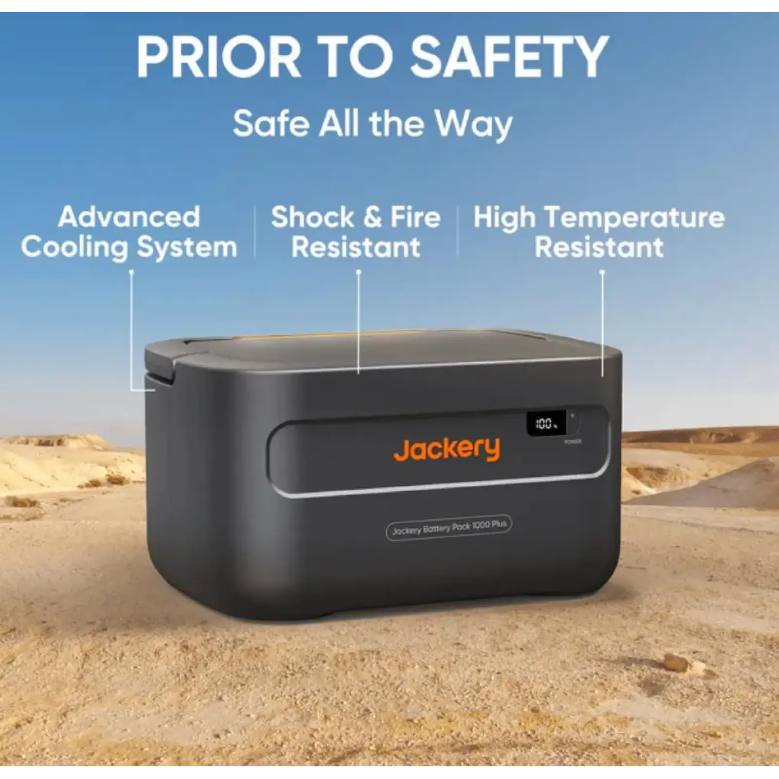 Додатковий акумулятор 1000 21-0008-000010 JACKERY UA