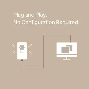 Комплект гігабітного Pass-through Powerline адаптера, TL-PA7017P KIT UA