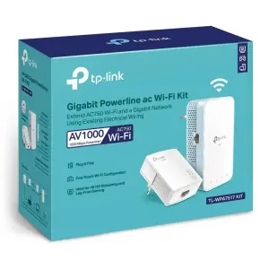 Комплект гігабітних Powerline адаптерів, TL-WPA7517 KIT TP-LINK UA