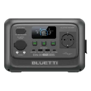 Портативная зарядная станция BLUETTI Elite 30 V2 600W 288Wh (P-EL30V2-EU-GY-BL-010) UA