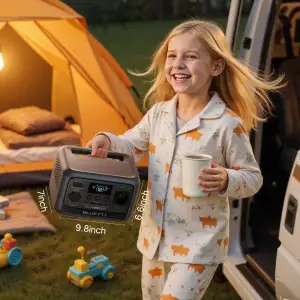 Портативная зарядная станция BLUETTI Elite 30 V2 600W 288Wh (P-EL30V2-EU-GY-BL-010) UA
