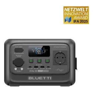 Портативная зарядная станция BLUETTI Elite 30 V2 600W 288Wh (P-EL30V2-EU-GY-BL-010) UA