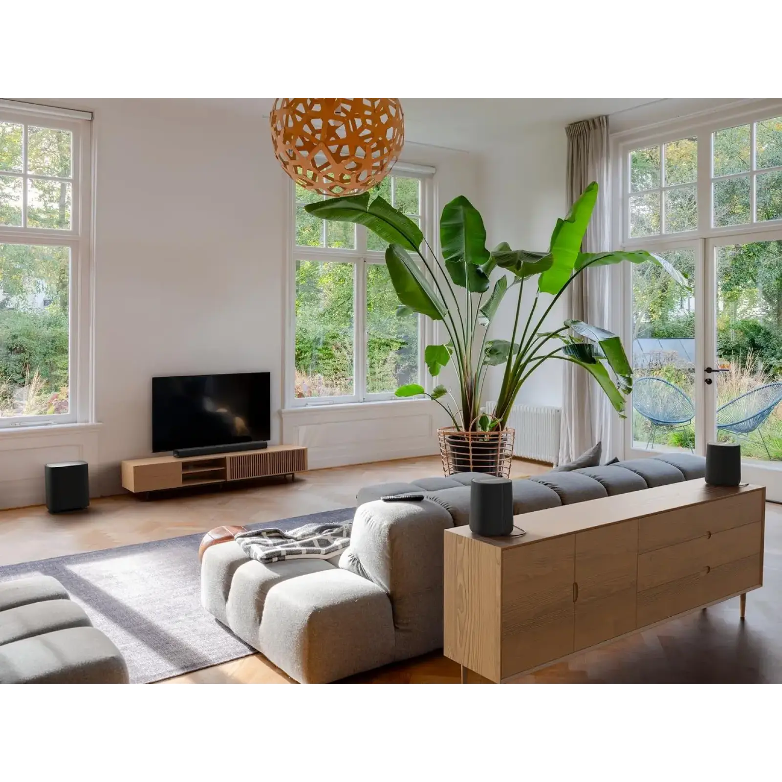 Комплект акустичні системи harman/kardon HKENCH900W2SPKSUB (HKENCH900BLKEP з БТ та WiFi +HKENCHSUB2BLKEP +HKENCHSPKBLKEP - 2шт.) UA