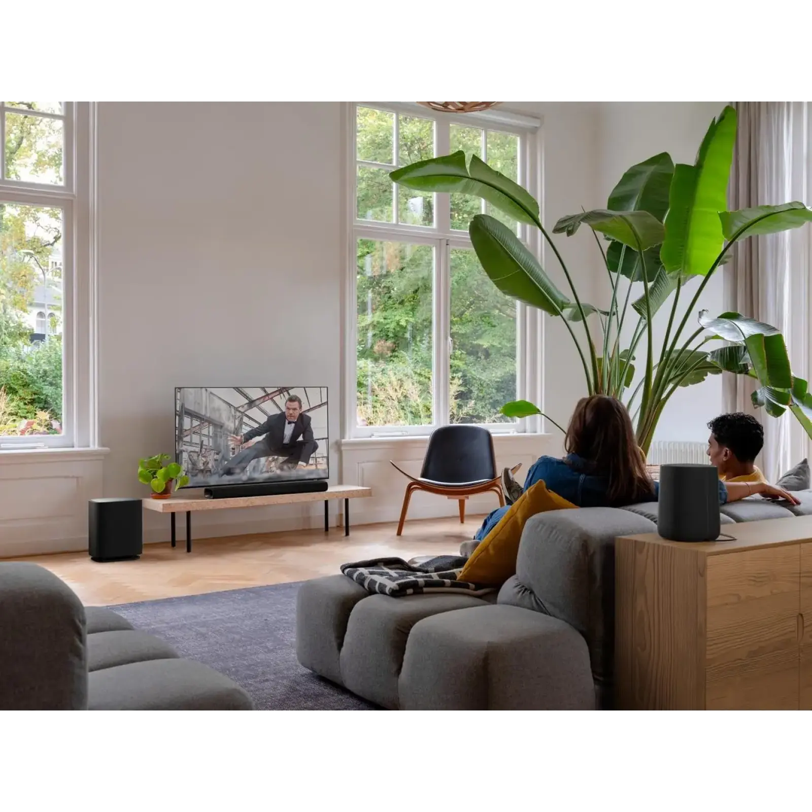 Комплект акустичні системи harman/kardon HKENCH900W2SPKSUB (HKENCH900BLKEP з БТ та WiFi +HKENCHSUB2BLKEP +HKENCHSPKBLKEP - 2шт.) UA