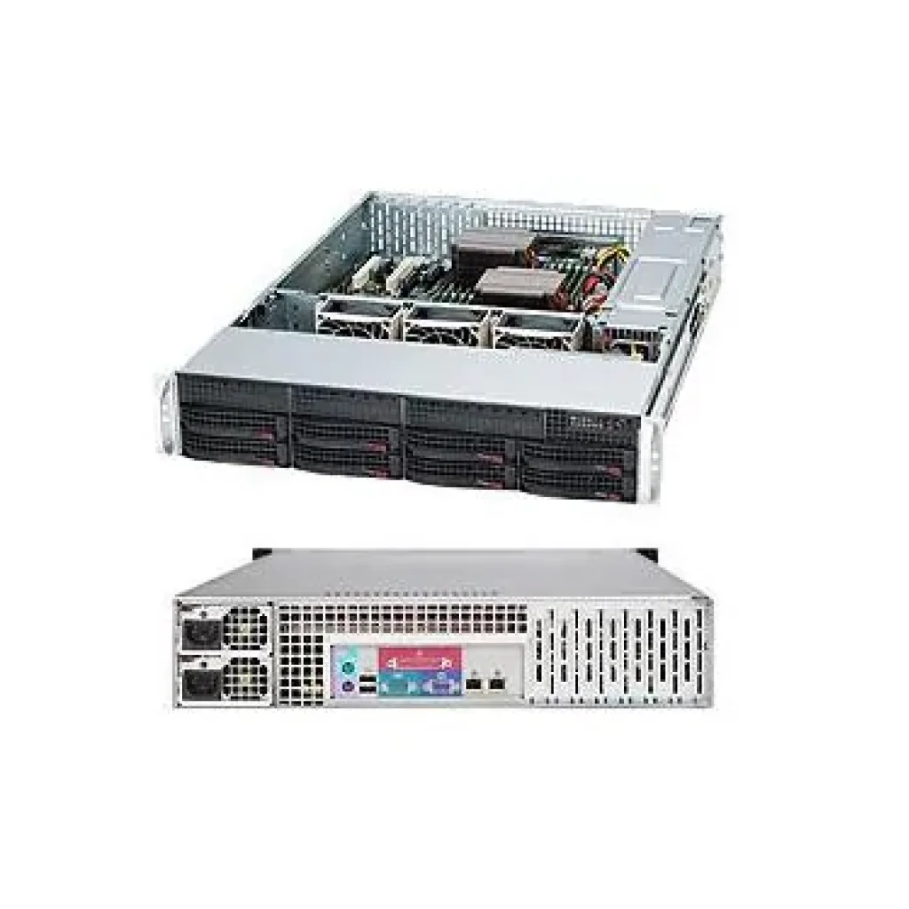 Серверний корпус 2U 800W CSE-825TQC-R802LPBSUPERMICRO UA