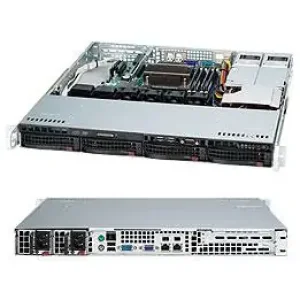 Серверний корпус 1U 400W CSE-813MFTQC-R407CB SUPERMICRO UA