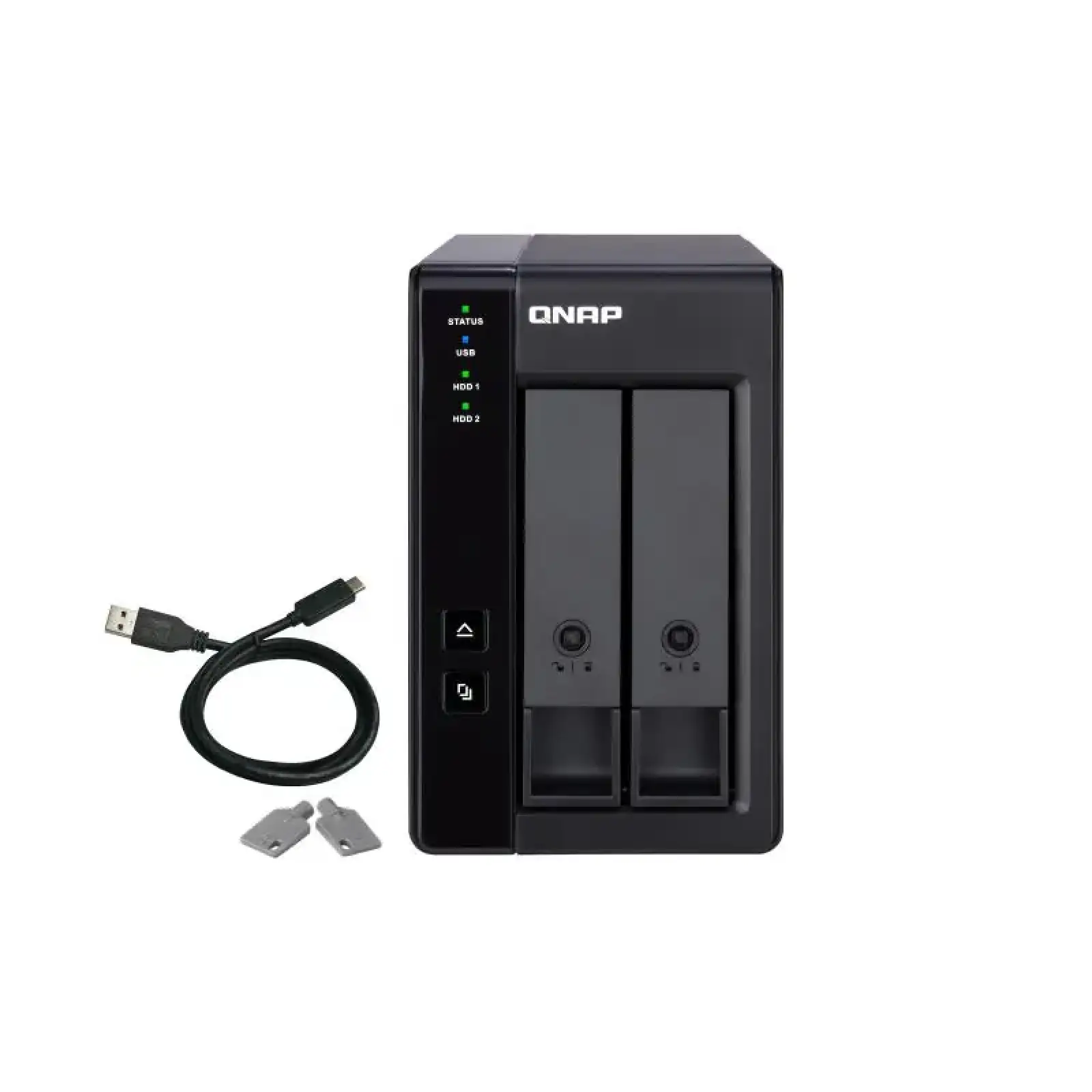 Система зберігання даних 2BAY USB-C TR-002 QNAP UA