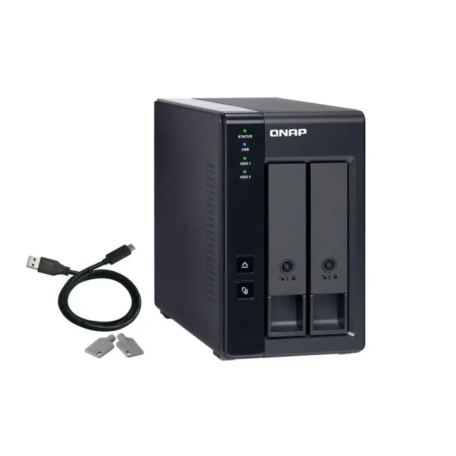 Система зберігання даних 2BAY USB-C TR-002 QNAP UA