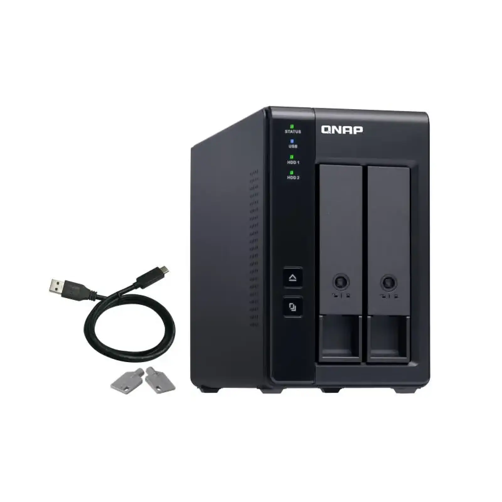 Система зберігання даних 2BAY USB-C TR-002 QNAP UA