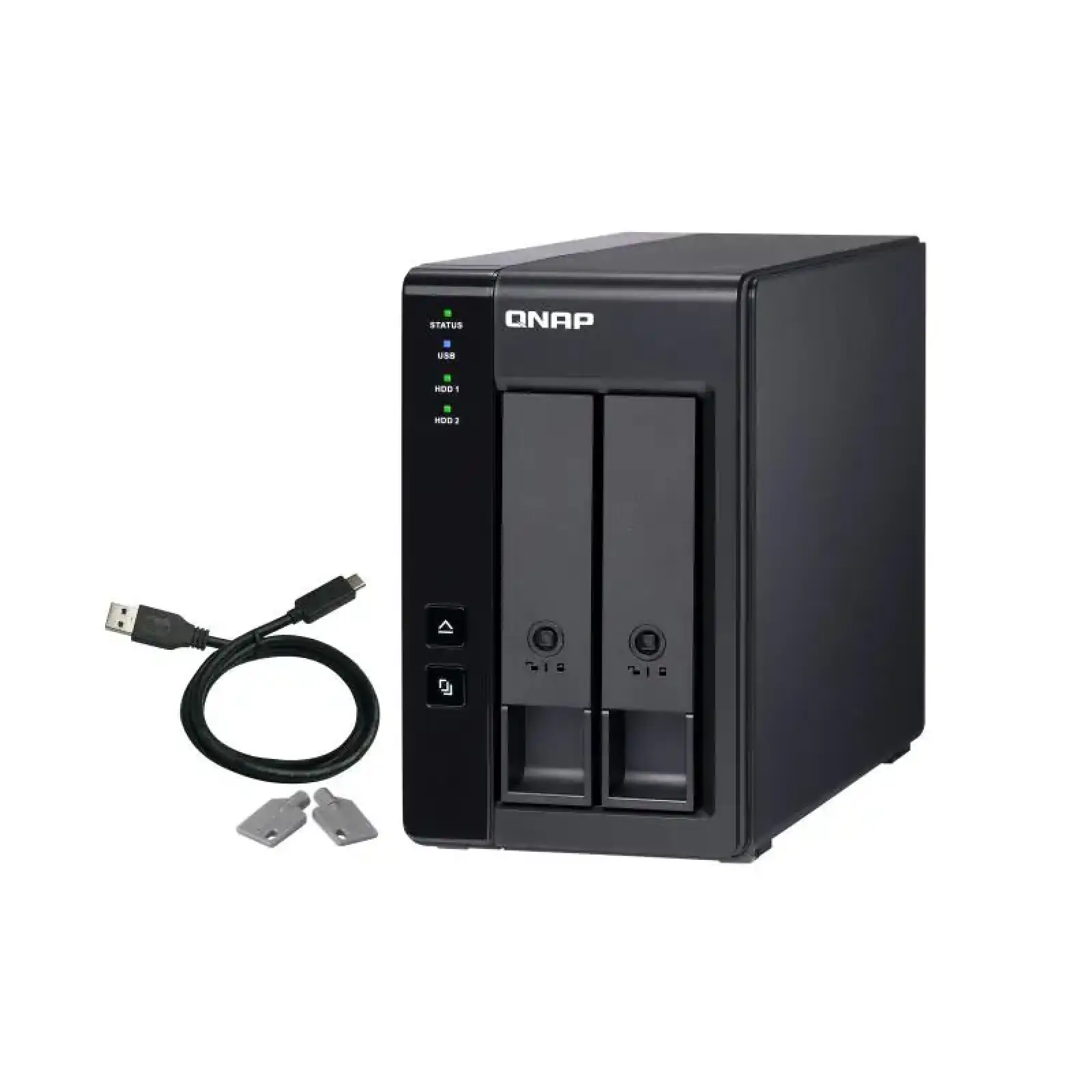 Система зберігання даних 2BAY USB-C TR-002 QNAP UA